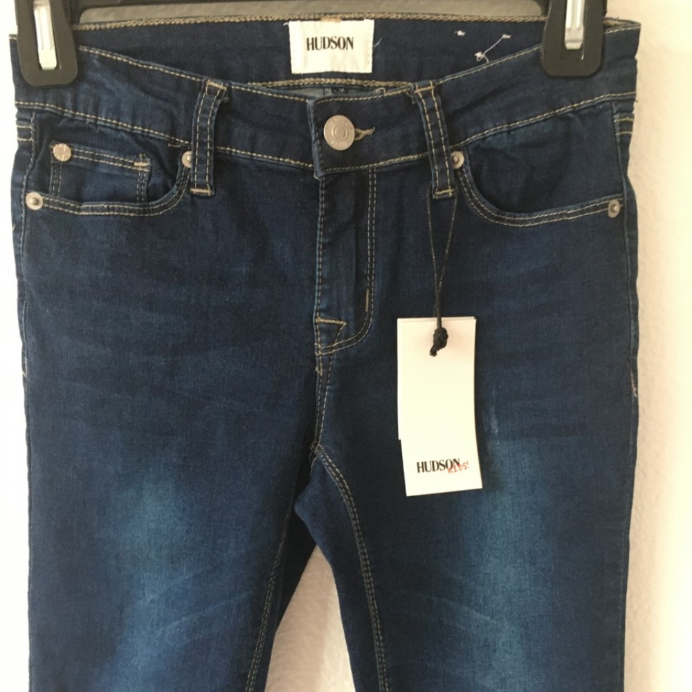 Hudson Girls' Christa Release-Hem Skinny Jeans - Picture 4 of 6